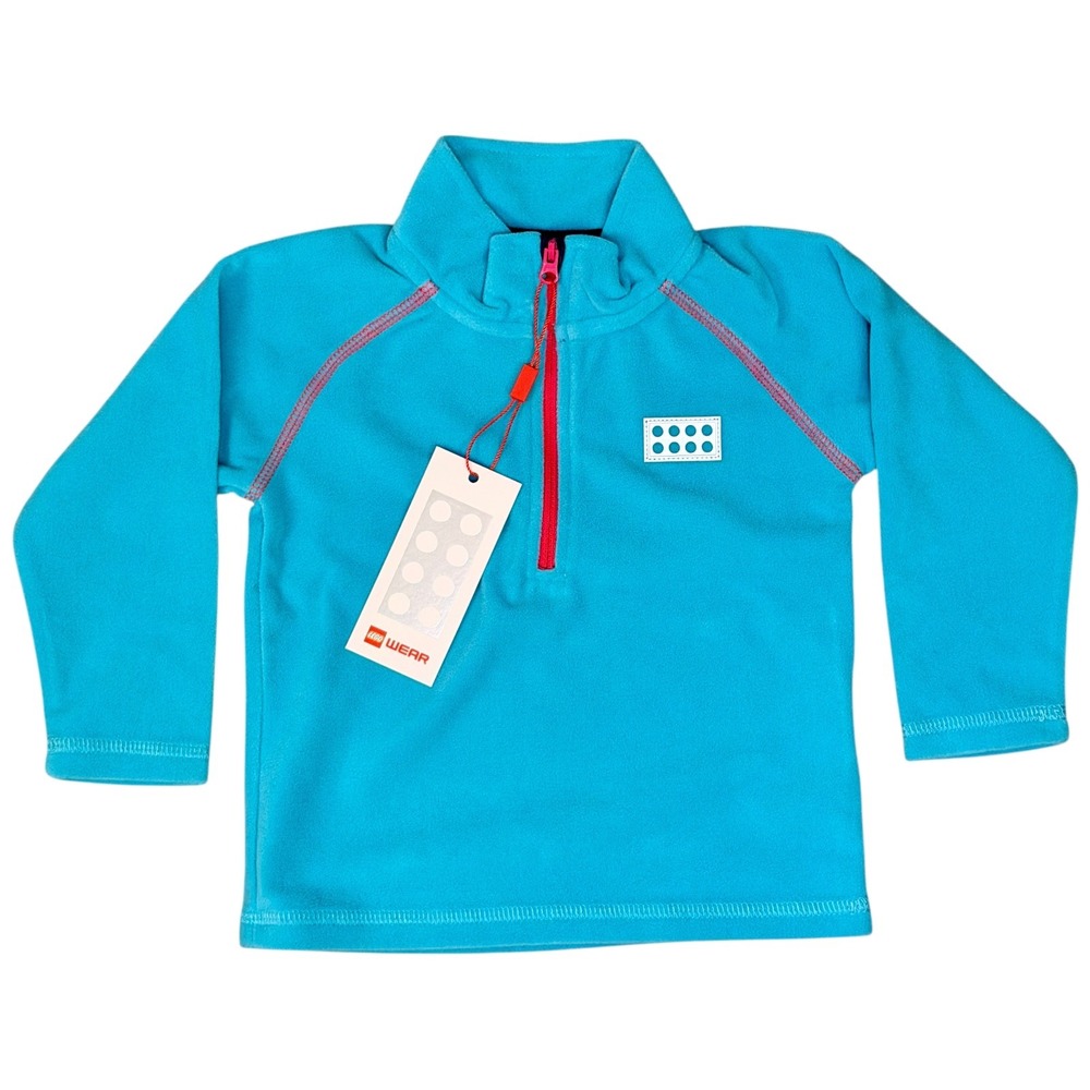 LEGO Wear LWSINCLAIR 702 Fleece Pullover Blue 12-18 Months 80 New with Tags